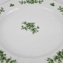 [458166069] Kuchenteller Dessertteller 19,4 cm Seltmann Weiden Wien Grüne Rose gebraucht - gut Bild 4