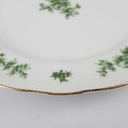 [458166069] Kuchenteller Dessertteller 19,4 cm Seltmann Weiden Wien Grüne Rose gebraucht - gut Bild 5