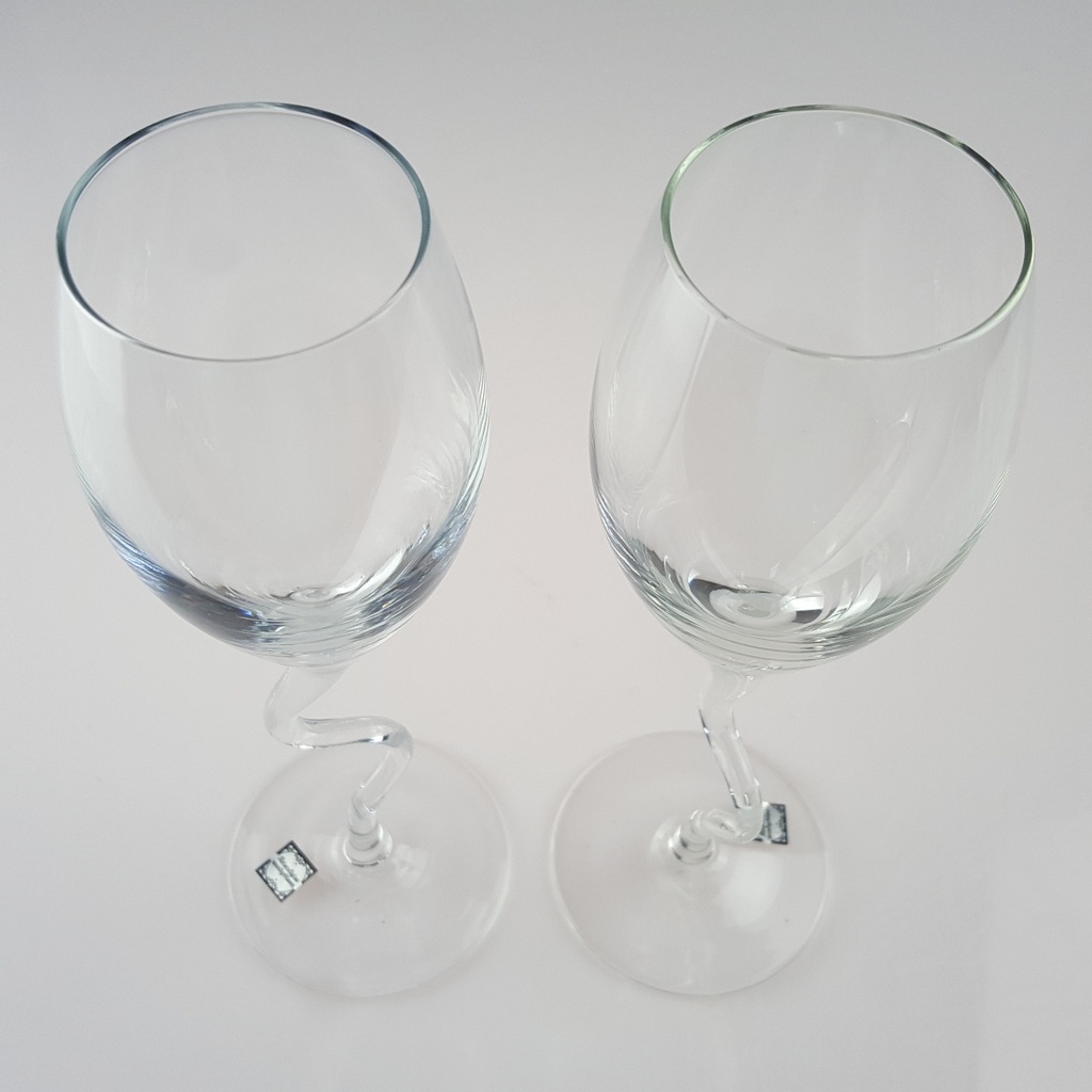 [2119211] 2er Set Weinglas Weingläser mundgeblasen Transparent gebraucht - neuwertig Bild 2