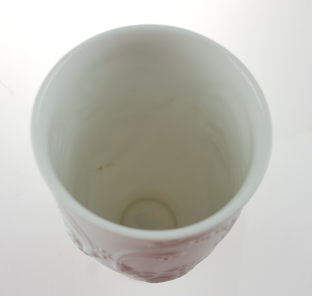 [2119214] Tischvase Vase Blumenvase 16,2 cm AK Kaiser Kaiser-Porzellan Weiß gebraucht - gut Bild 6