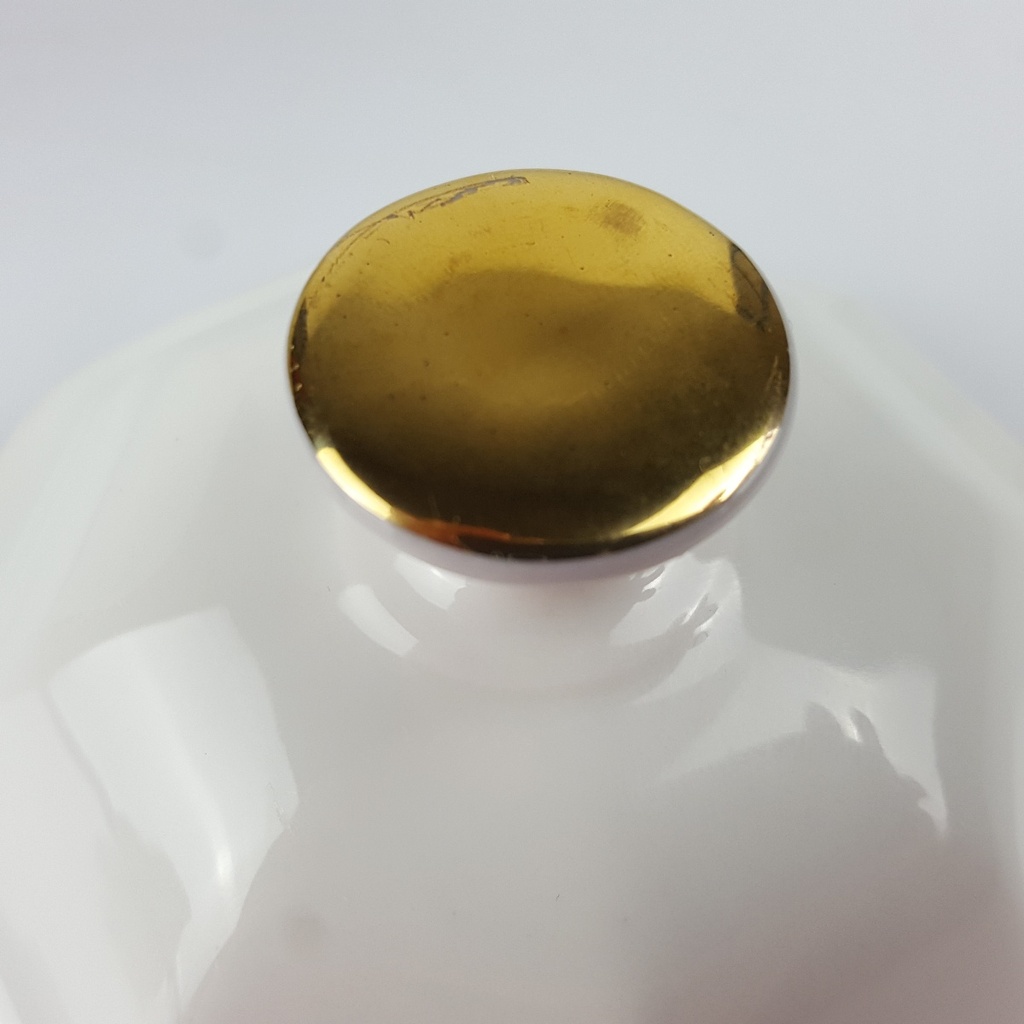 [458166091] Zuckerdose Golddekor Schirnding Bavaria Paris weiß gebraucht - gut Bild 5