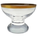 [458166096] Likörschale Likörglas Goldrand Ingrid Glas Altdeutsch Pokal W.Germany gebraucht - sehr gut Bild 2