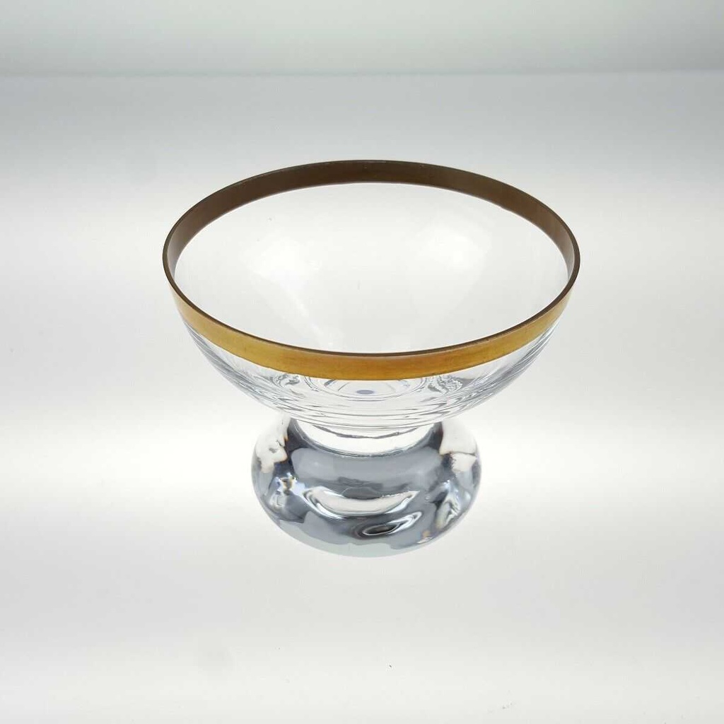 [458166096] Likörschale Likörglas Goldrand Ingrid Glas Altdeutsch Pokal W.Germany gebraucht - sehr gut Bild 3