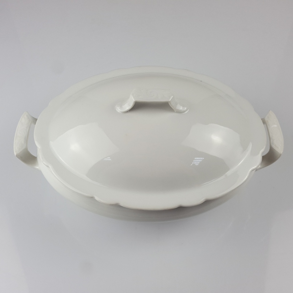 [458166116] Terrine 1,5 L Zeh Scherzer Weiß gebraucht - gut Bild 2