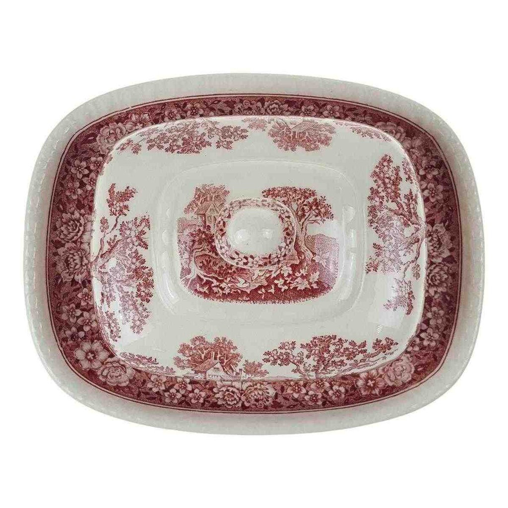 [458166117] Butterglocke Villeroy & Boch Rusticana Rot gebraucht - sehr gut Bild 3