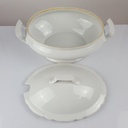 [458166118] Suppenterrine Terrine 1,8 L Zeh Scherzer Weiß gebraucht - gut Bild 4
