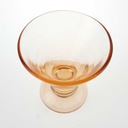 [458166121] Schnapsglas 6 cm Antik Rosé Rosa Glas gebraucht - neuwertig Bild 2