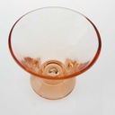 [458166122] Schnapsglas 5,6 cm Antik Rosé Rosa Glas gebraucht - neuwertig Bild 2