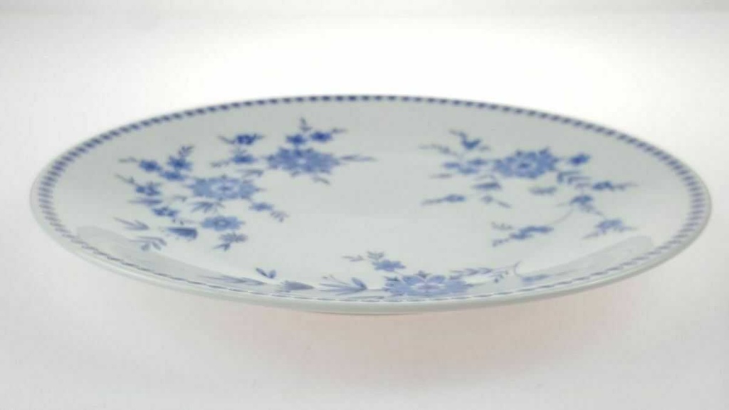 [458166126] Kuchenteller Teller 19,3 cm Seltmann Weiden Doris Bayerisch Blau gebraucht - akzeptabel Bild 3
