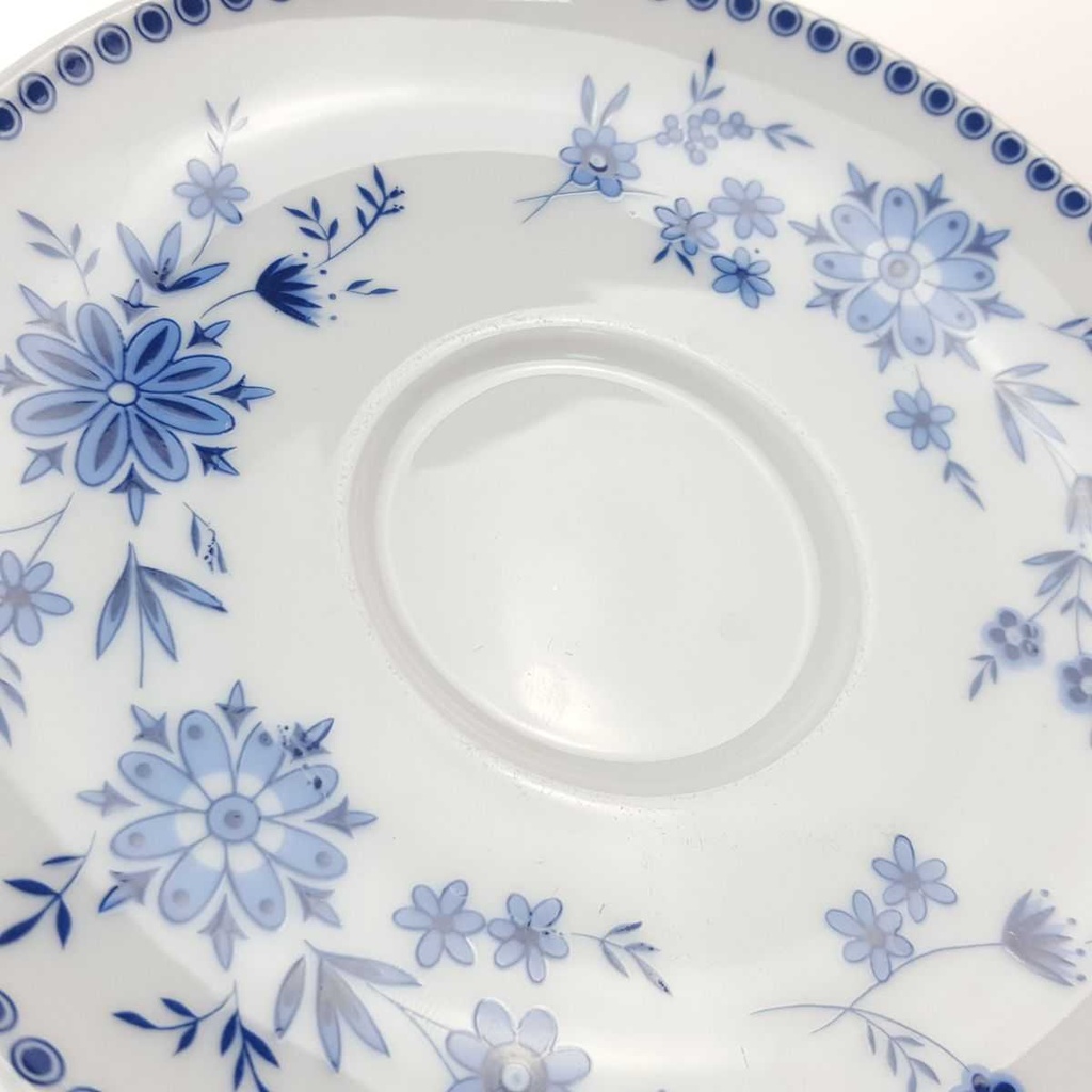 [458166134] Untertasse für Kaffee 14,4 cm Seltmann Weiden Doris Bayerisch Blau gebraucht - gut Bild 3