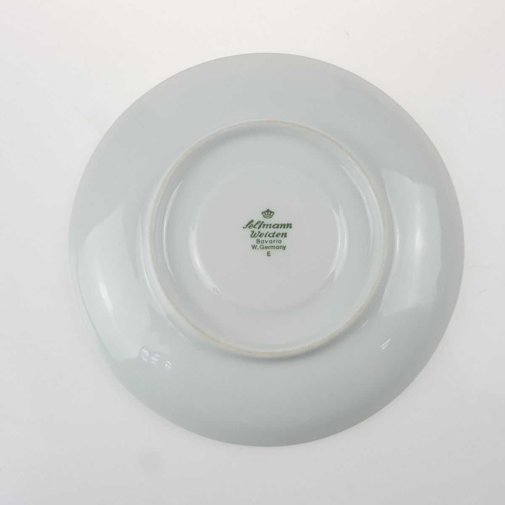 [458166134] Untertasse für Kaffee 14,4 cm Seltmann Weiden Doris Bayerisch Blau gebraucht - gut Bild 4