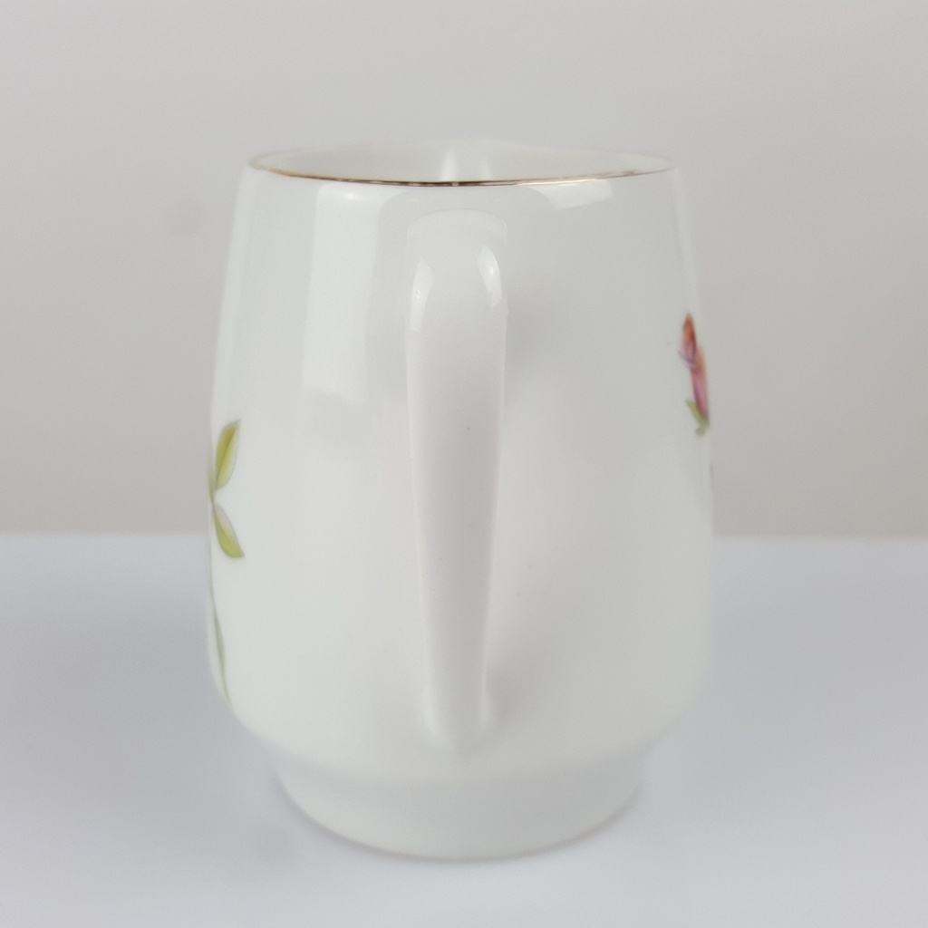[458166140] Milchkännchen Goldrand 0,15 L Zeh Scherzer Blumendekor Blumen gebraucht - gut Bild 4