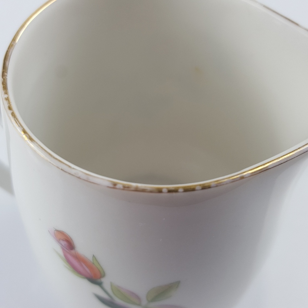 [458166140] Milchkännchen Goldrand 0,15 L Zeh Scherzer Blumendekor Blumen gebraucht - gut Bild 7