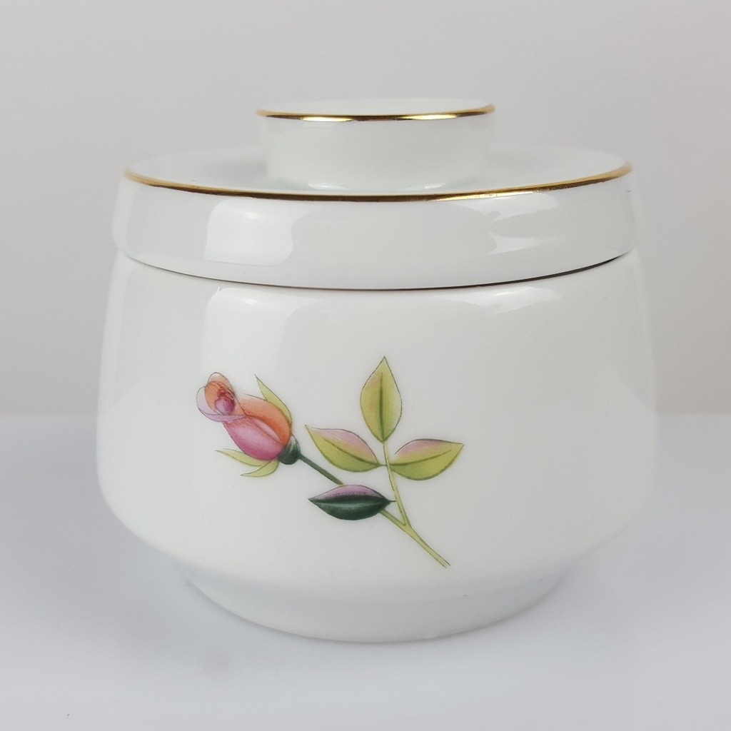 [458166141] Zuckerdose Goldrand Zeh Scherzer Blumendekor Blumen gebraucht - gut Bild 2
