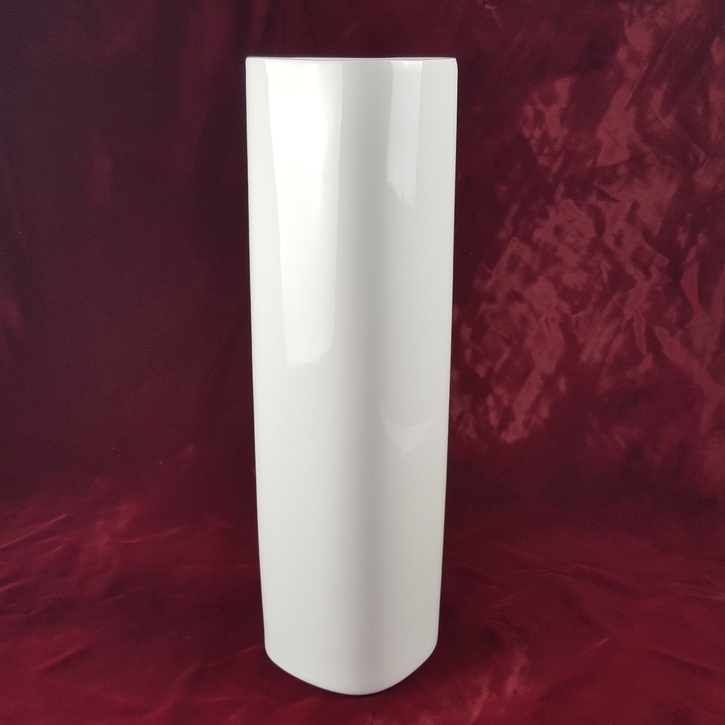 [458166152] Vase Blumenvase 41 cm Eschenbach Weiß gebraucht - gut Bild 2
