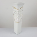 [2119220] Vase 23,3 cm AK Kaiser Weiß gebraucht - sehr gut Bild 2