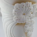 [2119220] Vase 23,3 cm AK Kaiser Weiß gebraucht - sehr gut Bild 5