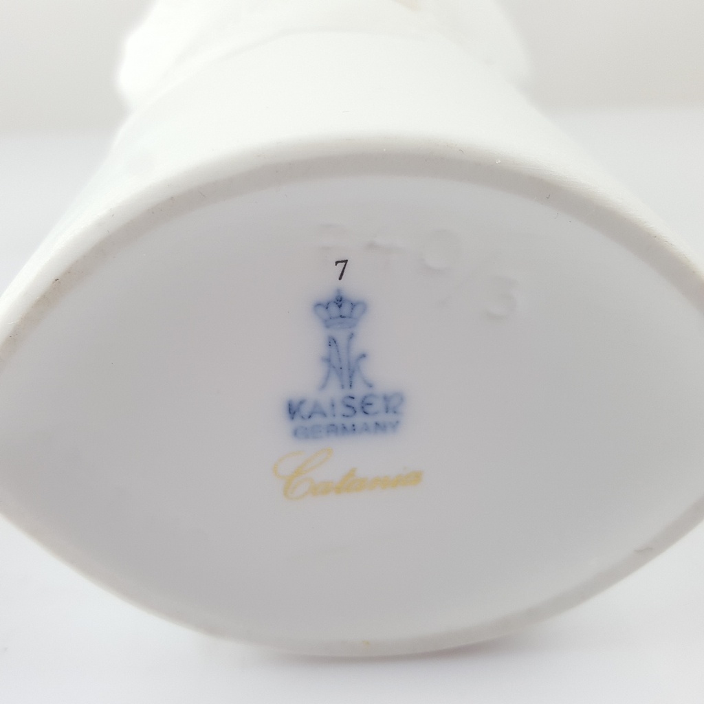 [2119220] Vase 23,3 cm AK Kaiser Weiß gebraucht - sehr gut Bild 6
