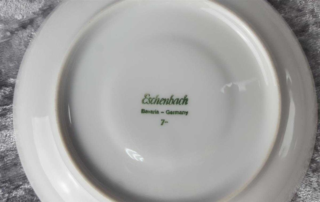[45816616] Untertasse für Kaffee 13,8 cm Eschenbach Valencia 1495 rosa Blumen Bild 4