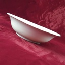 [458166165] Schüssel 20,5 cm Seltmann Weiden Marie Luise Weiß gebraucht - gut Bild 3