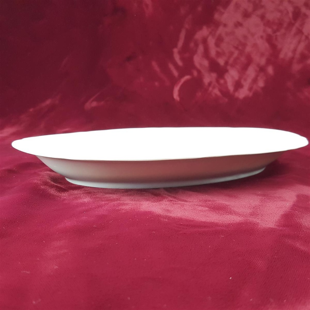 [458166167] Speiseplatte groß mittelgroß 31,7x21,8 cm Seltmann Weiden Marie Luise Weiß gebraucht - gut Bild 3