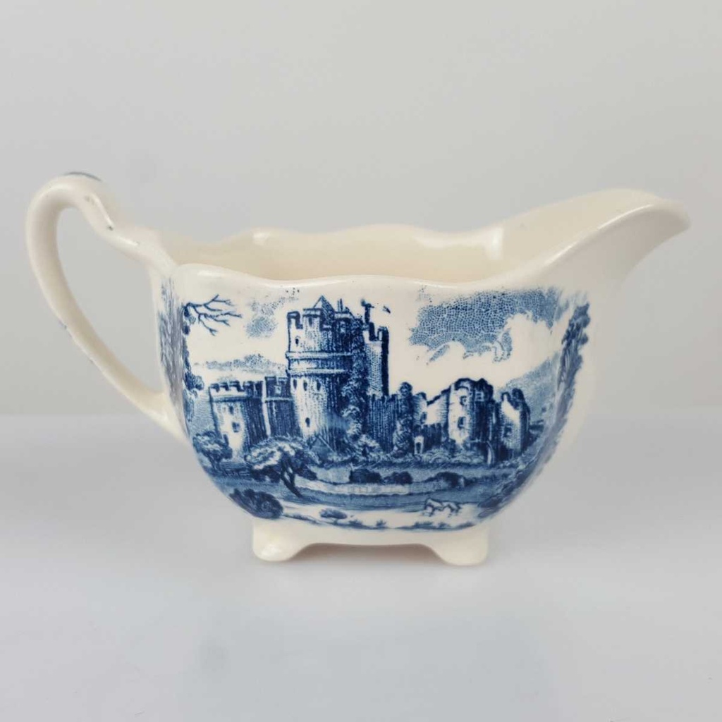[458166181] Milchkännchen Johnson Bros Castle Story Blau gebraucht - gut Bild 3