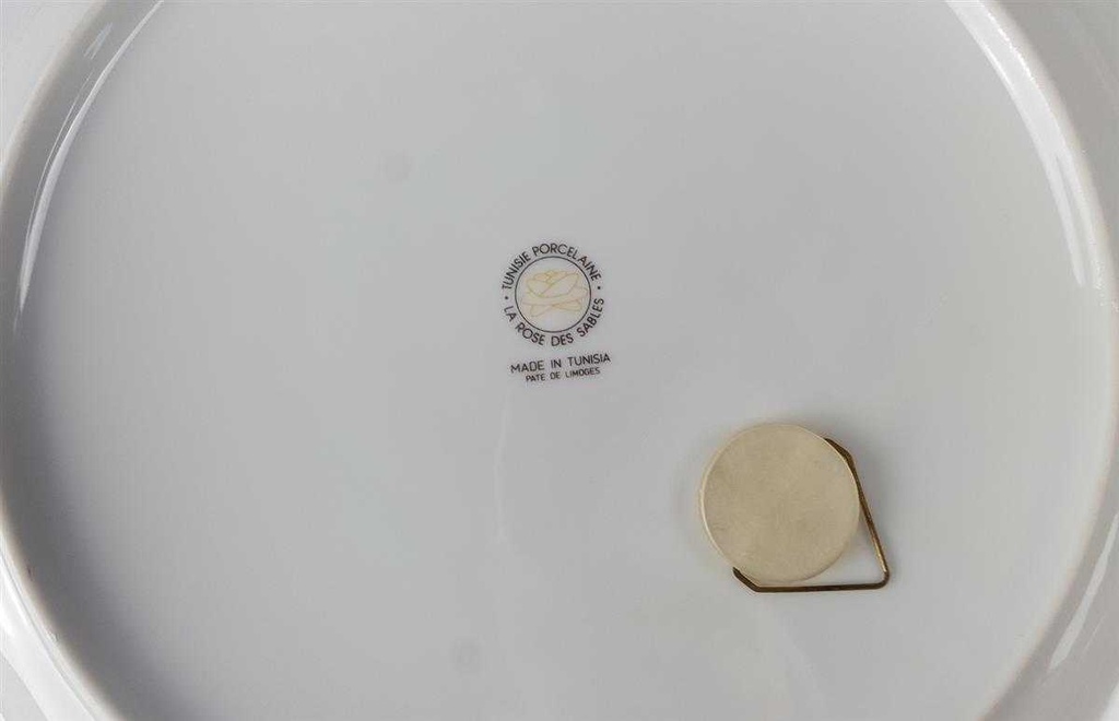 [45816621] Wandteller 26 cm La Rose Des Sables gebraucht - sehr gut Bild 4