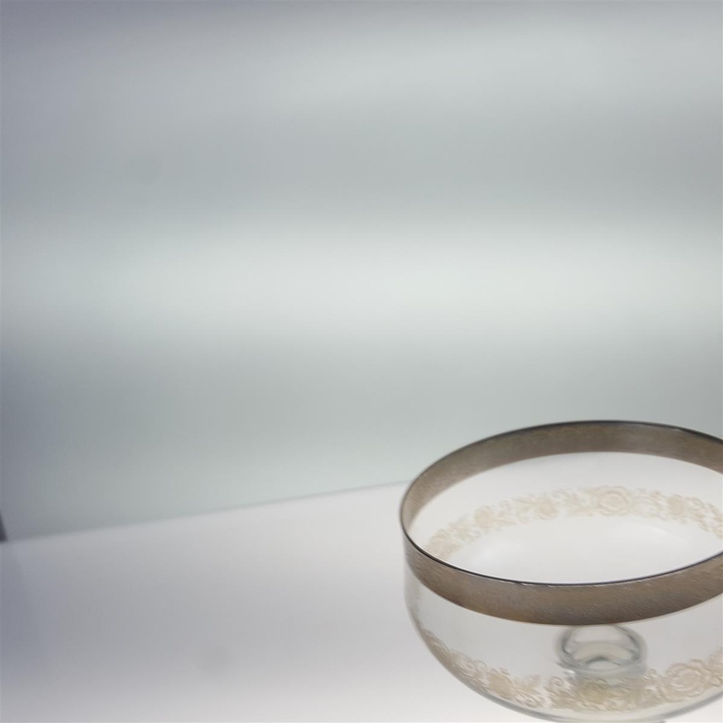 [458166216] Platinrand Silberrand Ätzdekor Glas Sektschale Eisschale Dessertschale Bild 2