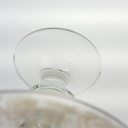 [458166216] Platinrand Silberrand Ätzdekor Glas Sektschale Eisschale Dessertschale Bild 5