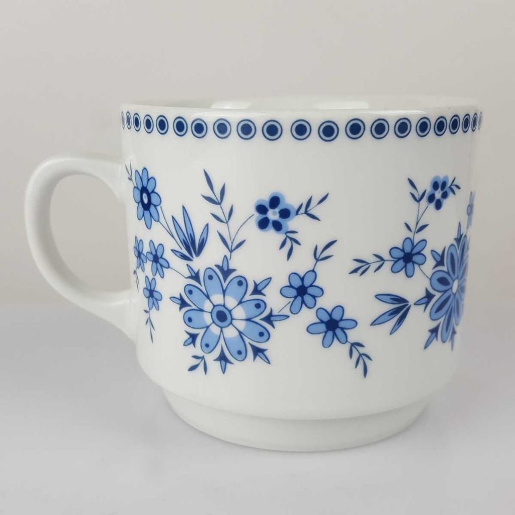 [458166223] Kaffeetasse Kaffeebecher Seltmann Weiden Doris Bayerisch Blau gebraucht - gut Bild 3