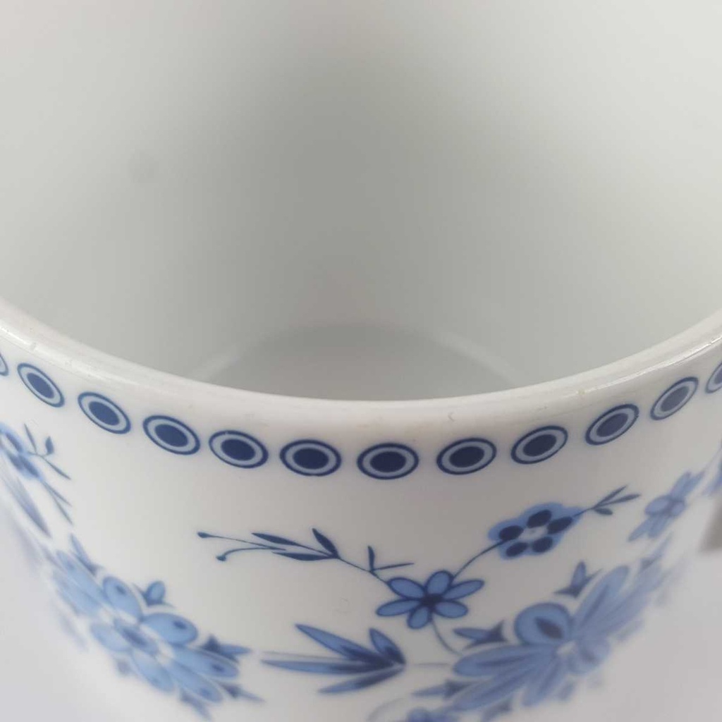 [458166223] Kaffeetasse Kaffeebecher Seltmann Weiden Doris Bayerisch Blau gebraucht - gut Bild 6