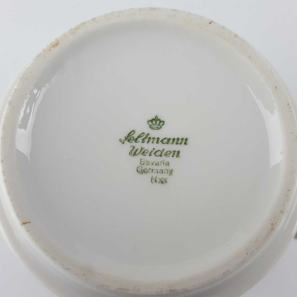 [458166223] Kaffeetasse Kaffeebecher Seltmann Weiden Doris Bayerisch Blau gebraucht - gut Bild 7