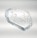 [458166258] Briefbeschwerer 7,9 cm Keine Angabe Transparent gebraucht - gut Bild 3