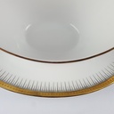 [458166260] Sauciere 1tlg Seltmann Weiden Form 25475 grau gold Dekor gebraucht - gut Bild 5