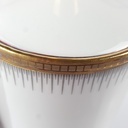 [458166263] Kaffeekanne 1,35 L Seltmann Weiden Form 25475 grau gold Dekor gebraucht - gut Bild 6
