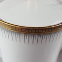 [458166263] Kaffeekanne 1,35 L Seltmann Weiden Form 25475 grau gold Dekor gebraucht - gut Bild 7