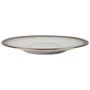 [458166266] Untertasse für Kaffee 14,4 cm Seltmann Weiden Form 25475 grau gold Dekor gebraucht - akzeptabel Bild 2