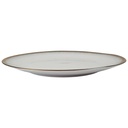 [458166267] Speiseteller Essteller 24,1 cm Seltmann Weiden Form 25475 grau gold Dekor Bild 2