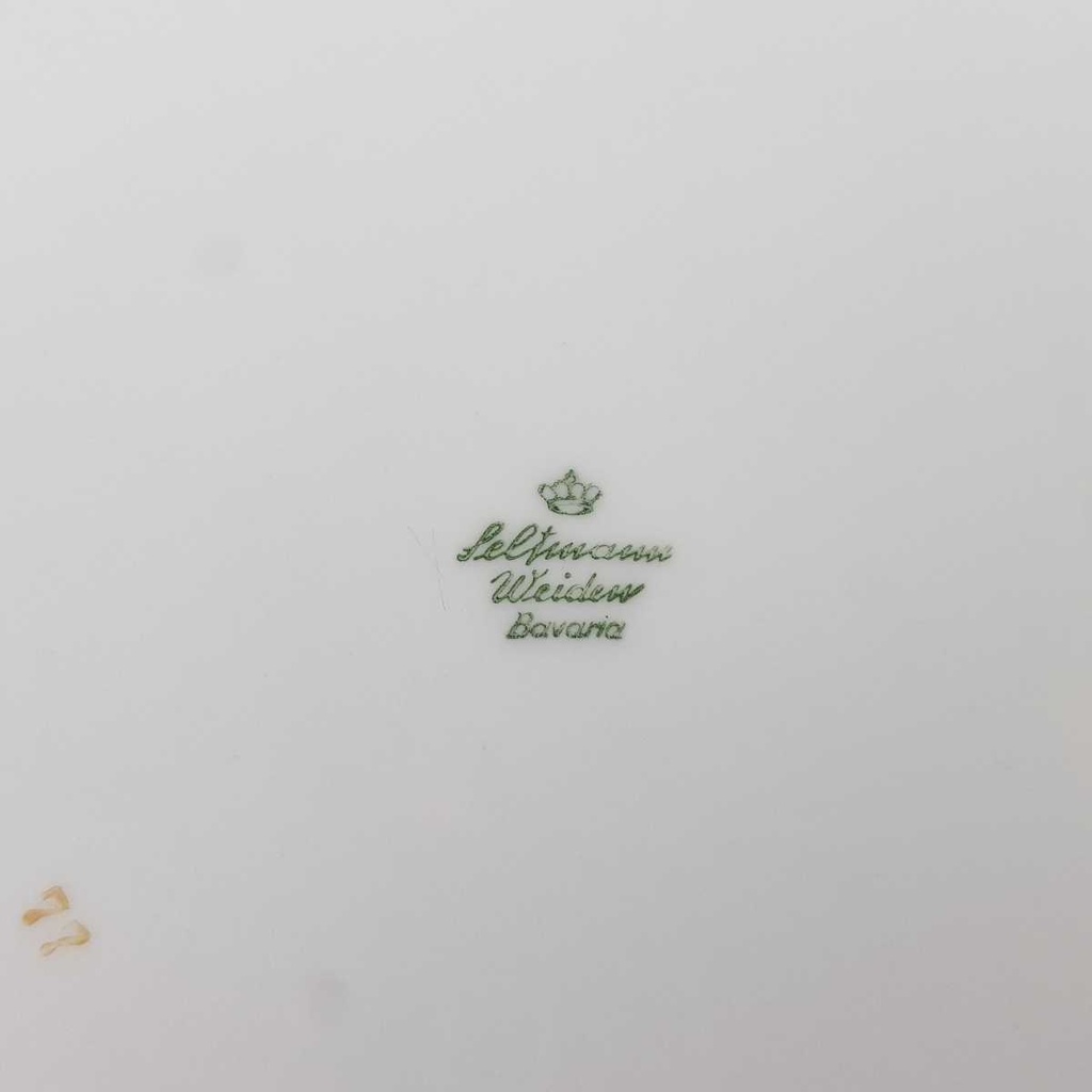 [458166267] Speiseteller Essteller 24,1 cm Seltmann Weiden Form 25475 grau gold Dekor Bild 5