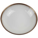 [458166269] Schale 22 cm Seltmann Weiden Form 25475 grau gold Dekor gebraucht - gut Bild 2