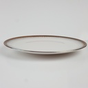 [458166270] Kuchenteller Dessertteller 19,3 cm Seltmann Weiden Form 25475 grau gold Dekor gebraucht - gut Bild 4