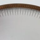 [458166273] Suppenteller 24,1 cm Seltmann Weiden Form 25475 grau gold Dekor gebraucht - gut Bild 3