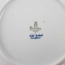[2119226] 6er Set Kuchenteller 19,5 cm Winterling Kirchenlamitz Echt Kobalt Scharffeuer gebraucht - gut Bild 8