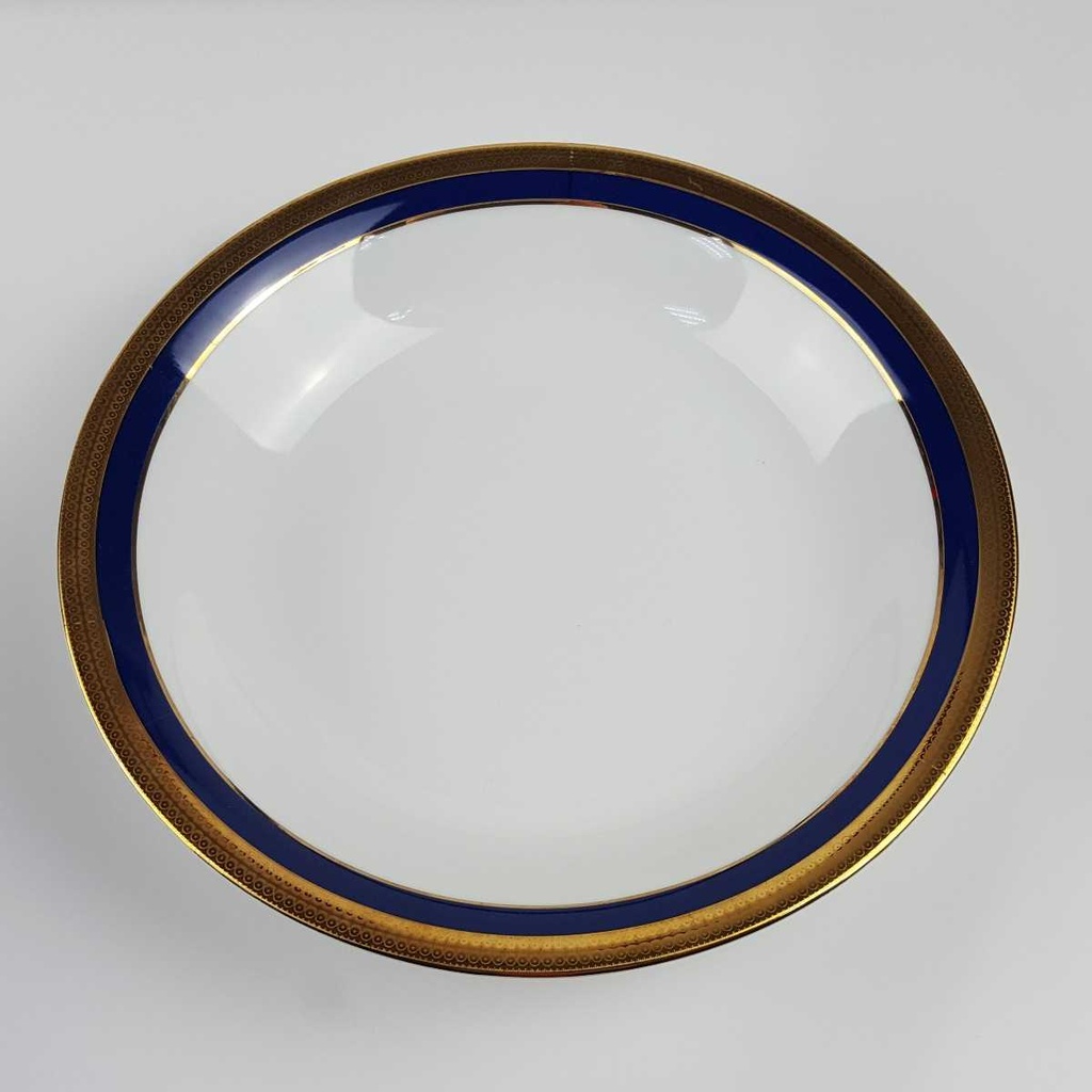 [2119227] 6er Set Suppenteller 22 cm Winterling Kirchenlamitz Echt Kobalt Scharffeuer gebraucht - gut Bild 6