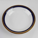 [2119227] 6er Set Suppenteller 22 cm Winterling Kirchenlamitz Echt Kobalt Scharffeuer gebraucht - gut Bild 6
