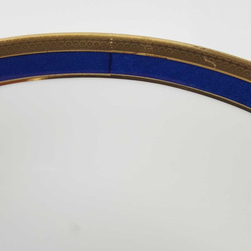 [2119227] 6er Set Suppenteller 22 cm Winterling Kirchenlamitz Echt Kobalt Scharffeuer gebraucht - gut Bild 8