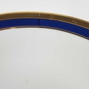 [2119227] 6er Set Suppenteller 22 cm Winterling Kirchenlamitz Echt Kobalt Scharffeuer gebraucht - gut Bild 8