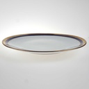 [2119228] 6er Set Speiseteller Essteller 24,2 cm Winterling Kirchenlamitz Echt Kobalt Scharffeuer gebraucht - gut Bild 6