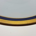 [2119228] 6er Set Speiseteller Essteller 24,2 cm Winterling Kirchenlamitz Echt Kobalt Scharffeuer gebraucht - gut Bild 8