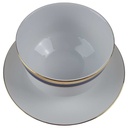 [458166286] Sauciere 0,45 L Winterling Kirchenlamitz Echt Kobalt Scharffeuer gebraucht - gut Bild 2